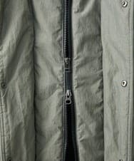 MKJAC18290 MK MICHEL KLEIN HOMME(MKミッシェルクランオム) 【再入荷！/ラスト１/LLサイズのみ】フェイクレイヤード中綿ブルゾン/ビンテージワッシャー グレー
