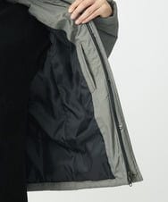 MKJAC18290 MK MICHEL KLEIN HOMME(MKミッシェルクランオム) 【再入荷！/ラスト１/LLサイズのみ】フェイクレイヤード中綿ブルゾン/ビンテージワッシャー グレー