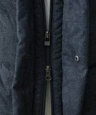 MKJAC21310 MK MICHEL KLEIN HOMME(MKミッシェルクランオム) 【残りわずか/在庫限り！/ストレッチ】ダウンブルゾン / スエードタッチライト ネイビー