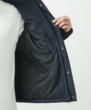 MKJAC21310 MK MICHEL KLEIN HOMME(MKミッシェルクランオム) 【残りわずか/在庫限り！/ストレッチ】ダウンブルゾン / スエードタッチライト ネイビー