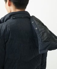 MKJAC21310 MK MICHEL KLEIN HOMME(MKミッシェルクランオム) 【残りわずか/在庫限り！/ストレッチ】ダウンブルゾン / スエードタッチライト ネイビー