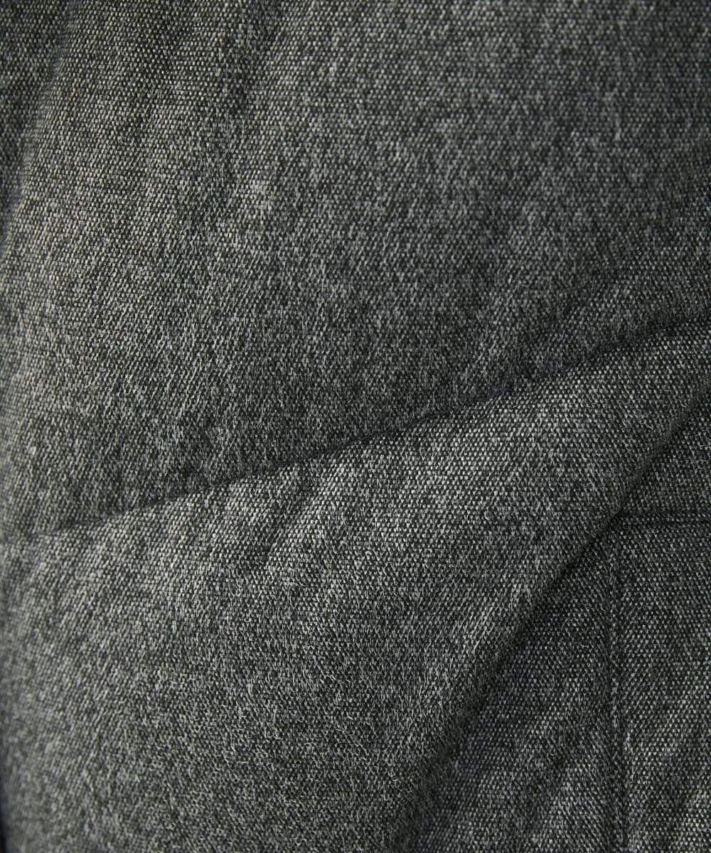 MKJAC21310 MK MICHEL KLEIN HOMME(MKミッシェルクランオム) 【残りわずか/在庫限り！/ストレッチ】ダウンブルゾン / スエードタッチライト ダークグレー