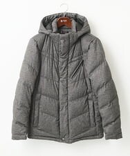 MKJAC21310 MK MICHEL KLEIN HOMME(MKミッシェルクランオム) 【残りわずか/在庫限り！/ストレッチ】ダウンブルゾン / スエードタッチライト ダークグレー