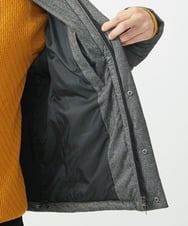 MKJAC21310 MK MICHEL KLEIN HOMME(MKミッシェルクランオム) 【残りわずか/在庫限り！/ストレッチ】ダウンブルゾン / スエードタッチライト ダークグレー