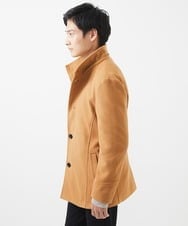 MKJAC31181 MK MICHEL KLEIN HOMME(MKミッシェルクランオム) 【カラー･サイズ残りわずか】2WAYハーフコートブルゾン / TEC EASY MELTON ベージュ