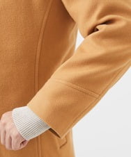 MKJAC31181 MK MICHEL KLEIN HOMME(MKミッシェルクランオム) 【カラー･サイズ残りわずか】2WAYハーフコートブルゾン / TEC EASY MELTON ベージュ