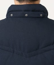 MKJAD23310 MK MICHEL KLEIN HOMME(MKミッシェルクランオム) 【撥水/防風/リサイクル素材】LANATEC ECO ツイルダウンブルゾン ネイビー