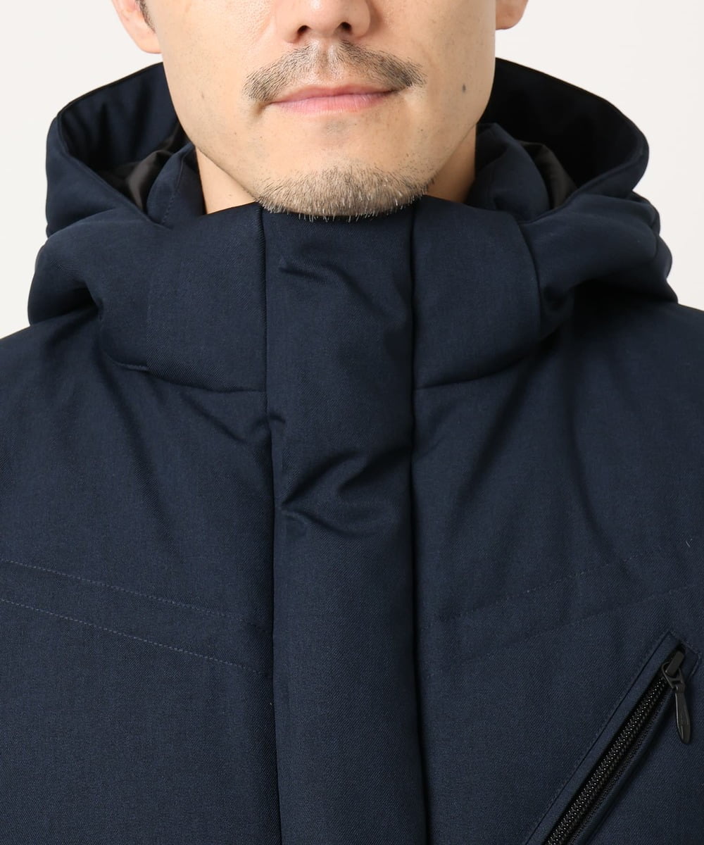 MKJAD23310 MK MICHEL KLEIN HOMME(MKミッシェルクランオム) 【撥水/防風/リサイクル素材】LANATEC ECO ツイルダウンブルゾン ネイビー