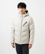 MKJAD23310 MK MICHEL KLEIN HOMME(MKミッシェルクランオム) 【撥水/防風/リサイクル素材】LANATEC ECO ツイルダウンブルゾン アイボリー