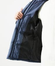 MKJAF21310 MK MICHEL KLEIN HOMME(MKミッシェルクランオム) 【撥水/リサイクル素材】ECOペットWRツイル ダウンブルゾン ブルー