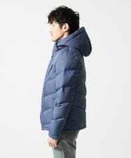 MKJAF21310 MK MICHEL KLEIN HOMME(MKミッシェルクランオム) 【撥水/リサイクル素材】ECOペットWRツイル ダウンブルゾン ブルー