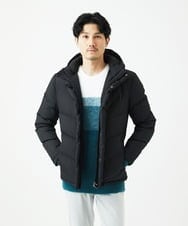 MKJAF21310 MK MICHEL KLEIN HOMME(MKミッシェルクランオム) 【撥水/リサイクル素材】ECOペットWRツイル ダウンブルゾン ブラック