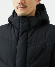 MKJAF21310 MK MICHEL KLEIN HOMME(MKミッシェルクランオム) 【撥水/リサイクル素材】ECOペットWRツイル ダウンブルゾン ブラック