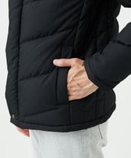 MKJAF21310 MK MICHEL KLEIN HOMME(MKミッシェルクランオム) 【撥水/リサイクル素材】ECOペットWRツイル ダウンブルゾン ブラック