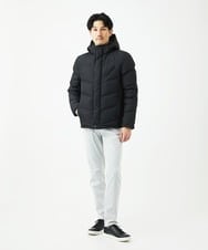 MKJAF21310 MK MICHEL KLEIN HOMME(MKミッシェルクランオム) 【撥水/リサイクル素材】ECOペットWRツイル ダウンブルゾン ブラック