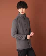 MKJAJ20190 MK MICHEL KLEIN HOMME(MKミッシェルクランオム) フード付きコート／ブリティッシュWフェイス グレー