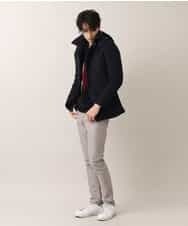 MKJAM64210 MK MICHEL KLEIN HOMME(MKミッシェルクランオム) 【驚きの超軽量】フーデッドカバーオール ネイビー