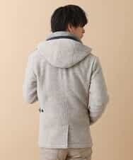 MKJAM64210 MK MICHEL KLEIN HOMME(MKミッシェルクランオム) 【驚きの超軽量】フーデッドカバーオール グレー