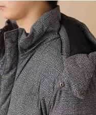 MKJAO22230 MK MICHEL KLEIN HOMME(MKミッシェルクランオム) スエードタッチダウンブルゾン ダークグレー