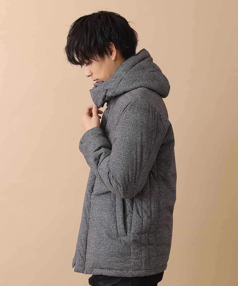 MKJAO22230 MK MICHEL KLEIN HOMME(MKミッシェルクランオム) スエードタッチダウンブルゾン ダークグレー