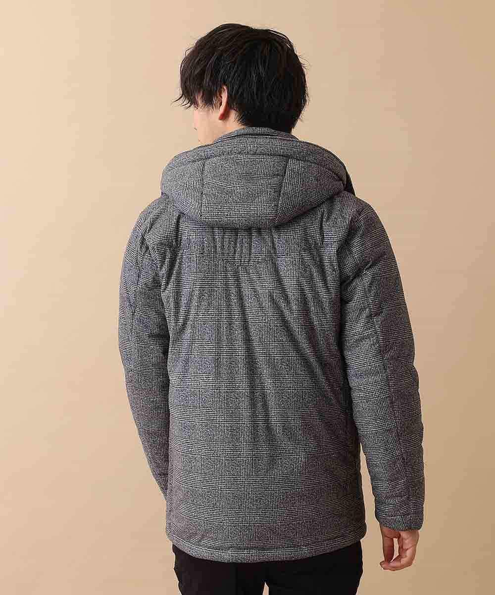 MKJAO22230 MK MICHEL KLEIN HOMME(MKミッシェルクランオム) スエードタッチダウンブルゾン ダークグレー