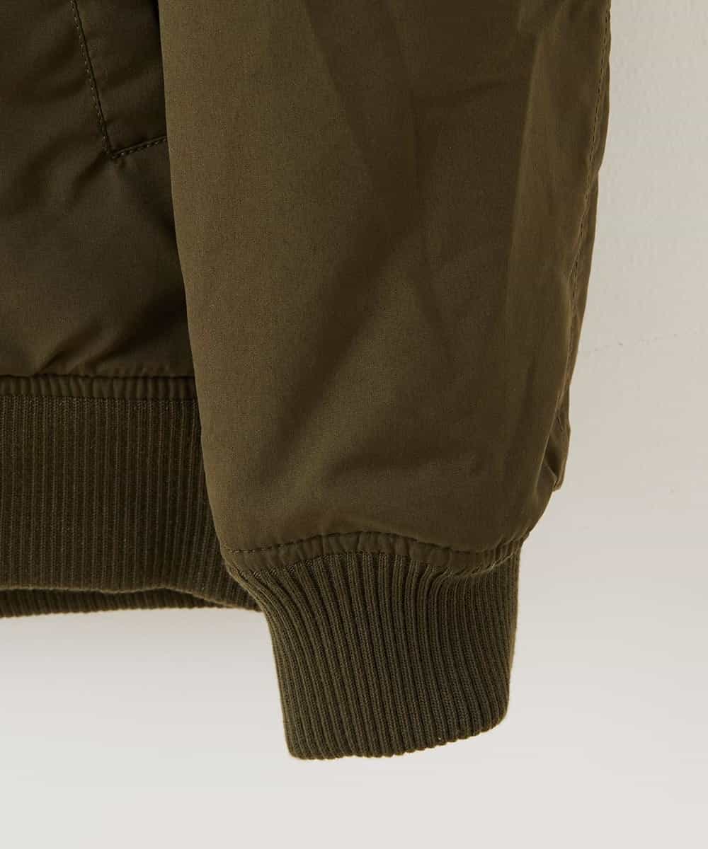 MKJAO40190 MK MICHEL KLEIN HOMME(MKミッシェルクランオム) ポリピーチN2Bフライトジャケット カーキ