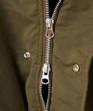 MKJAO40190 MK MICHEL KLEIN HOMME(MKミッシェルクランオム) ポリピーチN2Bフライトジャケット カーキ