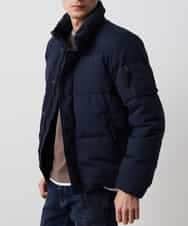 MKJAO41190 MK MICHEL KLEIN HOMME(MKミッシェルクランオム) ポリピーチダウンブルゾン ネイビー