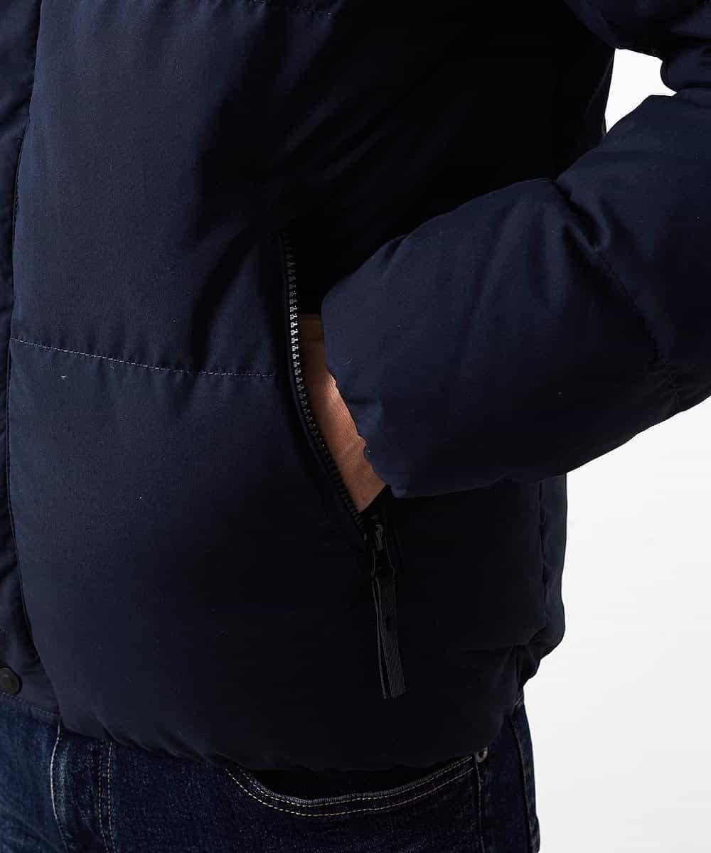 MKJAO41190 MK MICHEL KLEIN HOMME(MKミッシェルクランオム) ポリピーチダウンブルゾン ネイビー