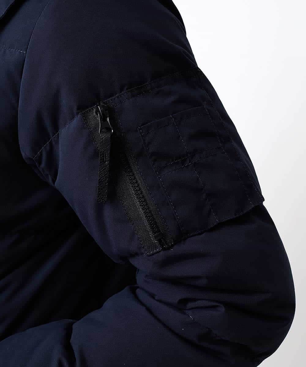 MKJAO41190 MK MICHEL KLEIN HOMME(MKミッシェルクランオム) ポリピーチダウンブルゾン ネイビー