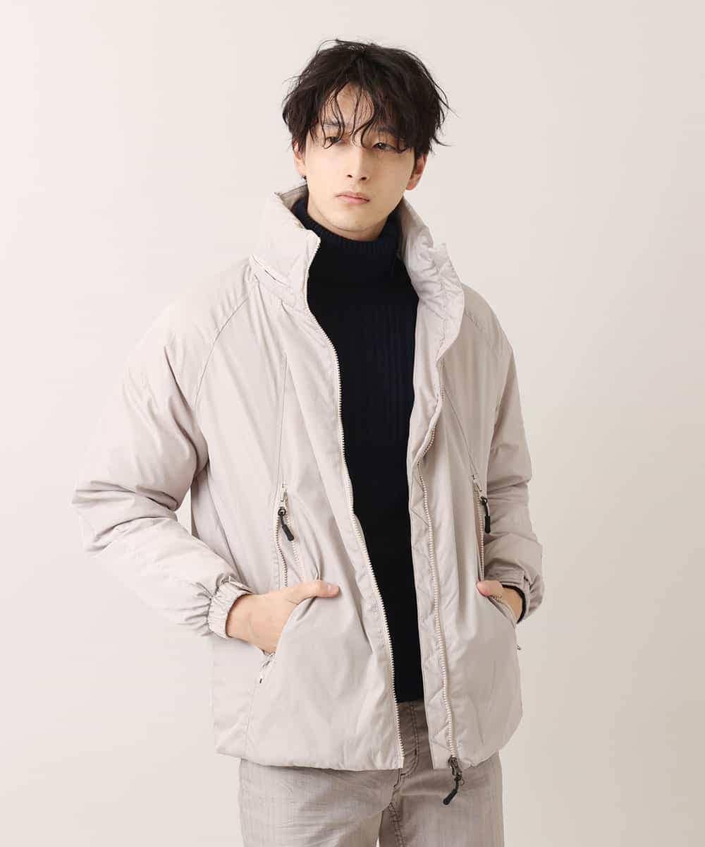 MKJAO45140 MK MICHEL KLEIN HOMME(MKミッシェルクランオム) 2WAY中綿ブルゾン アイボリー