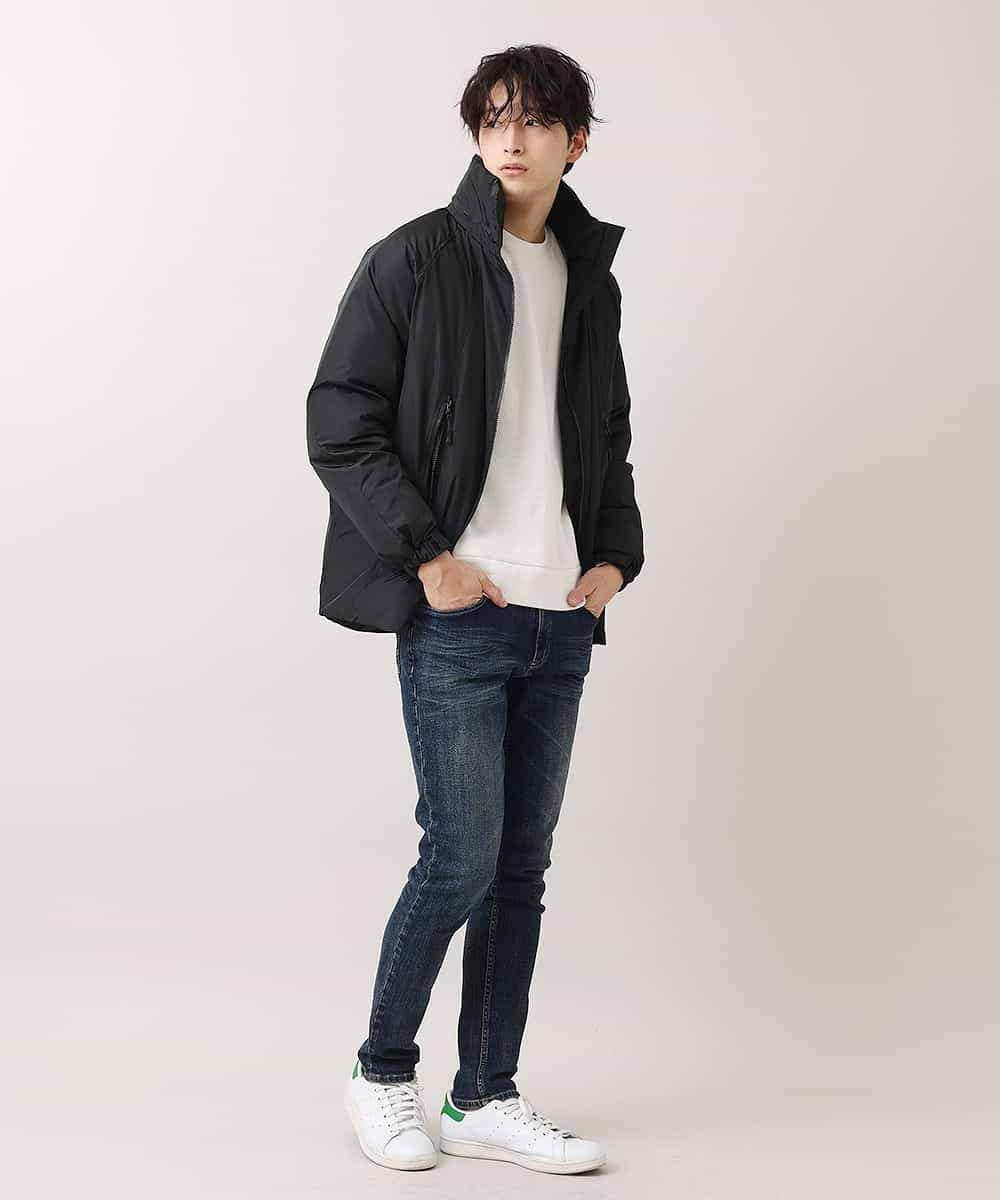 MKJAO45140 MK MICHEL KLEIN HOMME(MKミッシェルクランオム) 2WAY中綿ブルゾン ブラック