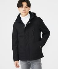 MKJAX07272 MK MICHEL KLEIN HOMME(MKミッシェルクランオム) ライナー付き / ウールタッチボンディングブルゾン ブラック(94)