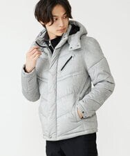 MKJAX21250 MK MICHEL KLEIN HOMME(MKミッシェルクランオム) スエードタッチ / ダウンブルゾン グレー(92)