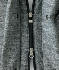 MKJAX22320 MK MICHEL KLEIN HOMME(MKミッシェルクランオム) 【ラスト２！/在庫限り】ドビープリントダウンブルゾン/PRIMEFLEX  グレー(92)