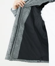 MKJAX22320 MK MICHEL KLEIN HOMME(MKミッシェルクランオム) 【ラスト２！/在庫限り】ドビープリントダウンブルゾン/PRIMEFLEX  グレー(92)