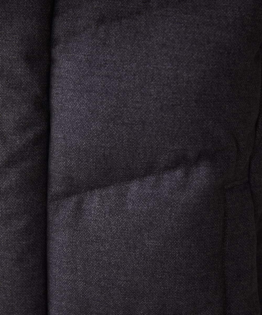 MKJAX22320 MK MICHEL KLEIN HOMME(MKミッシェルクランオム) 【ラスト２！/在庫限り】ドビープリントダウンブルゾン/PRIMEFLEX  ダークグレー(93)
