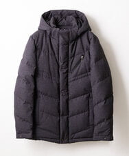 MKJAX22320 MK MICHEL KLEIN HOMME(MKミッシェルクランオム) 【ラスト２！/在庫限り】ドビープリントダウンブルゾン/PRIMEFLEX  ダークグレー(93)
