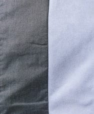 MKJDC36150 MK MICHEL KLEIN HOMME(MKミッシェルクランオム) 【洗える】スエードジャージ / フェイクレイヤードパーカー ライトブルー