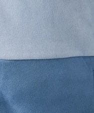 MKJDC36150 MK MICHEL KLEIN HOMME(MKミッシェルクランオム) 【洗える】スエードジャージ / フェイクレイヤードパーカー ライトブルー