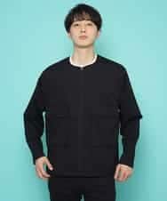 MKJFK46099 MK MICHEL KLEIN HOMME(MKミッシェルクランオム) ジャケット／ノーカラージャケット ブラック