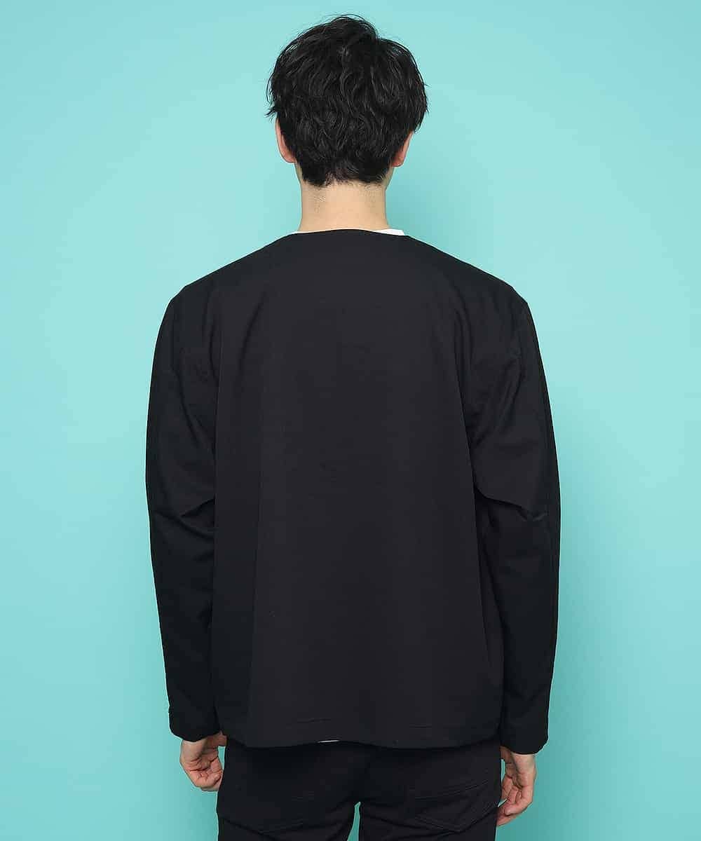 MKJFK46099 MK MICHEL KLEIN HOMME(MKミッシェルクランオム) ジャケット／ノーカラージャケット ブラック