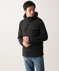 MKJGC10190 MK MICHEL KLEIN HOMME(MKミッシェルクランオム) 【秋春兼用/洗える /ストレッチ】M-65ブルゾン / TEC EASY JERSEY カーキ