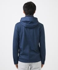 MKJGC10190 MK MICHEL KLEIN HOMME(MKミッシェルクランオム) 【秋春兼用/洗える /ストレッチ】M-65ブルゾン / TEC EASY JERSEY ブルー