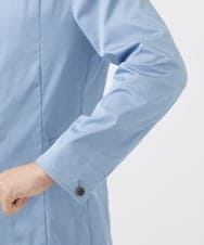 MKJGC12190 MK MICHEL KLEIN HOMME(MKミッシェルクランオム) 【残りわずか！/在庫限り/秋春着用可能】フード着脱ショートコート ライトブルー