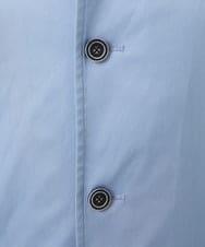 MKJGC12190 MK MICHEL KLEIN HOMME(MKミッシェルクランオム) 【残りわずか！/在庫限り/秋春着用可能】フード着脱ショートコート ライトブルー