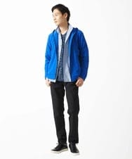 MKJGC20150 MK MICHEL KLEIN HOMME(MKミッシェルクランオム) 【洗える / 通気性】サマードッツパーカー ブルー