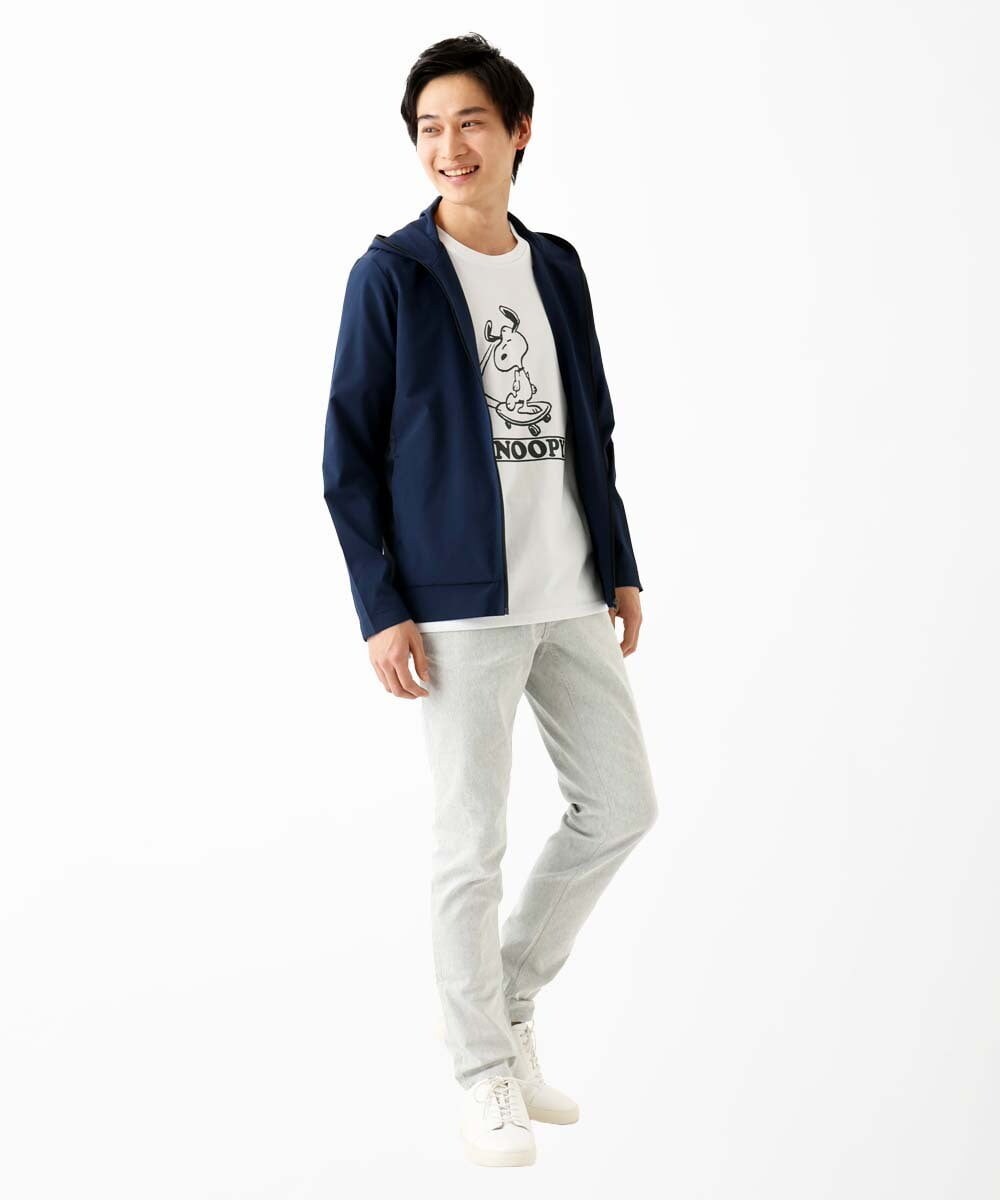 MKJGC20150 MK MICHEL KLEIN HOMME(MKミッシェルクランオム) 【洗える / 通気性】サマードッツパーカー ネイビー