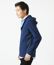 MKJGC20150 MK MICHEL KLEIN HOMME(MKミッシェルクランオム) 【洗える / 通気性】サマードッツパーカー ネイビー