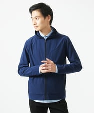 MKJGC20150 MK MICHEL KLEIN HOMME(MKミッシェルクランオム) 【洗える / 通気性】サマードッツパーカー ネイビー